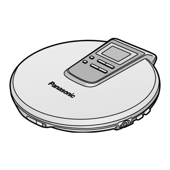 Panasonic SL-CT780 Operating Instructions Manual