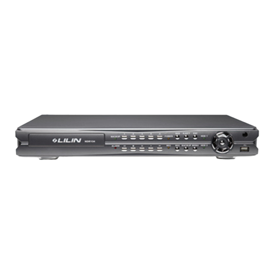 Lilin NDR104 User Manual