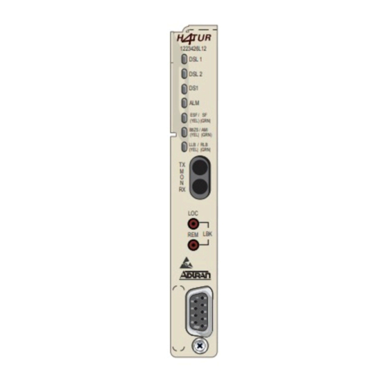 ADTRAN 3192 HDSL4 INSTALLATION AND MAINTENANCE PRACTICE Pdf Download