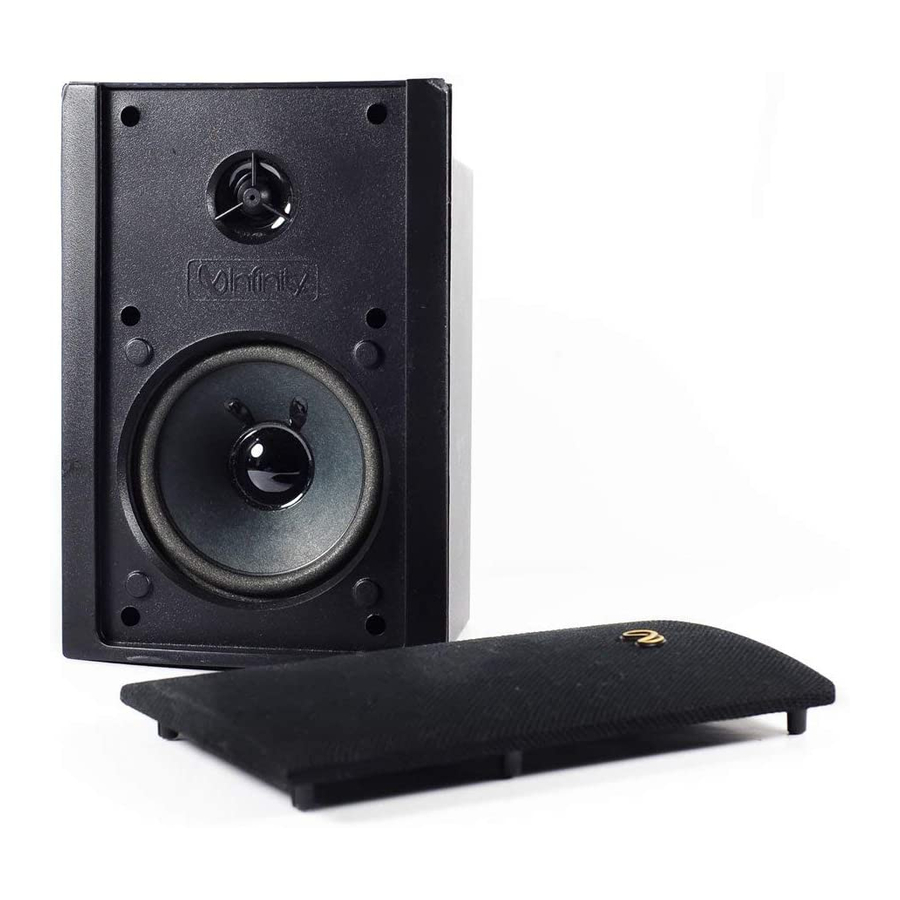 Infinity hot sale minuette speakers