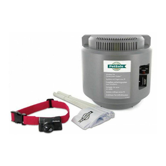 PETSAFE PET CONTAINMENT SYSTEM OPERATING AND TRAINING MANUAL Pdf