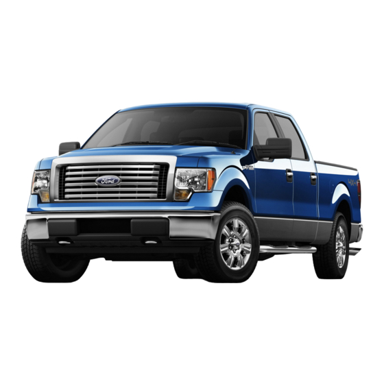 FORD F150 2010 OWNER'S MANUAL Pdf Download ManualsLib