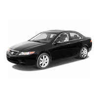 Acura TSX 2005 User Manual