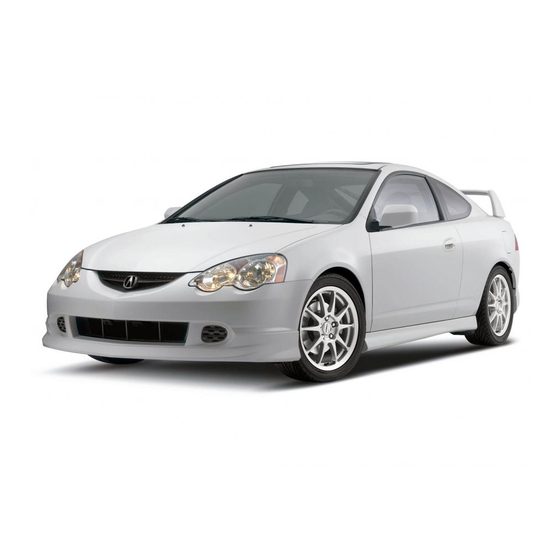 ACURA RSX 2004 USER MANUAL Pdf Download ManualsLib