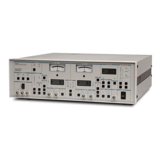 STANFORD RESEARCH SYSTEMS SR530 MANUAL Pdf Download ManualsLib