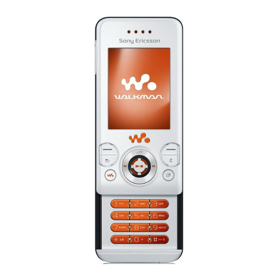 SONY ERICSSON W580I USER MANUAL Pdf Download ManualsLib