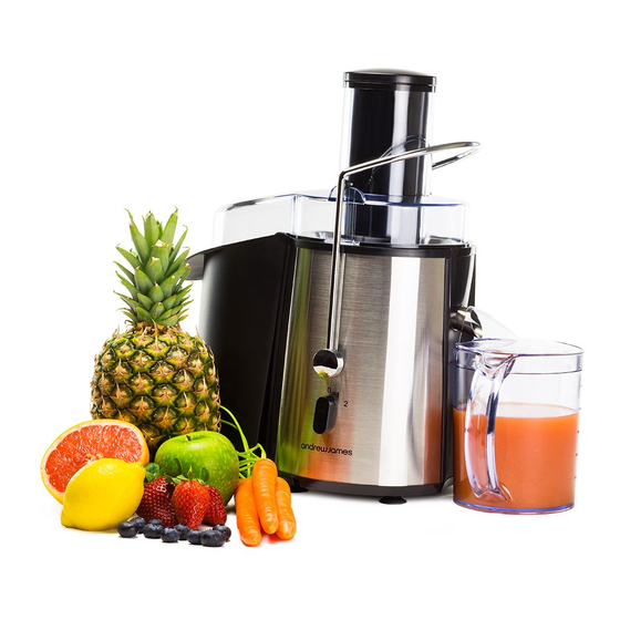 ANDREW JAMES POWER JUICER USER MANUAL Pdf Download ManualsLib