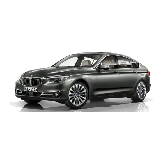 BMW 5 SERIES GRANTURISMO OWNER'S MANUAL Pdf Download ManualsLib