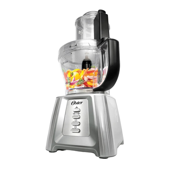 Oster food processor clearance manual