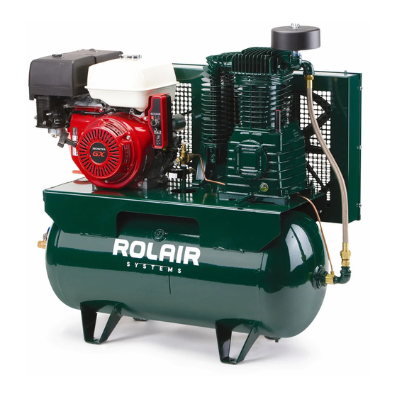 ROLAIR STATIONARY AIR COMPRESSOR MANUAL Pdf Download ManualsLib