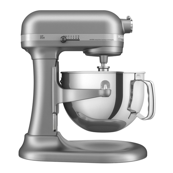 PATTERN Kitchenaid Bowl Lift Pro Line Stand Mixer Partial Clear Cover PDF  Download 
