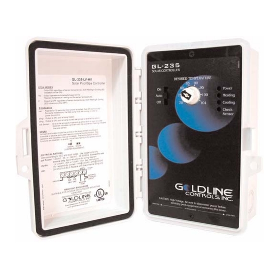 GOLDLINE GL235LV INSTALLATION & OPERATION MANUAL Pdf Download