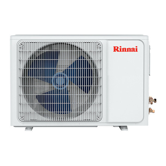 Expelling The Air In The Pipes And The Indoor Unit - Rinnai RINV25R-A  Installation Manual [Page 15] | ManualsLib