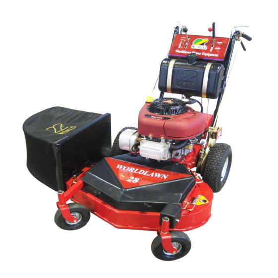 Worldlawn 33 walk online behind mower