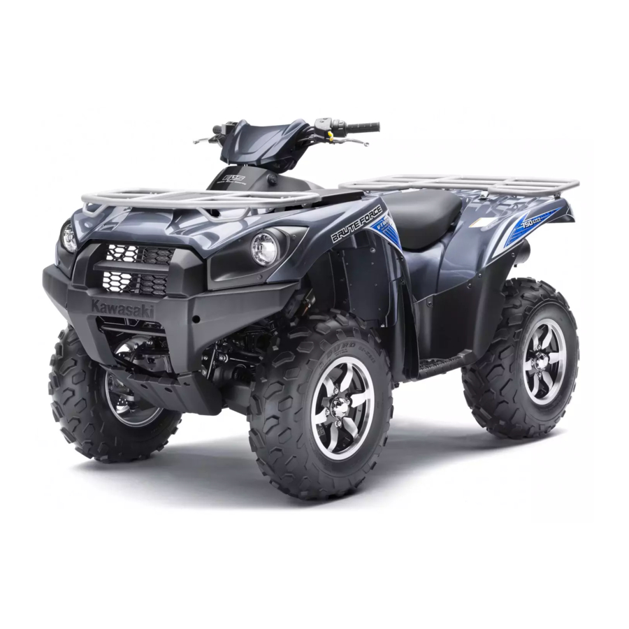 Kawasaki Brute Force 750 4x4i Eps Owner S Manual Pdf Download Manualslib