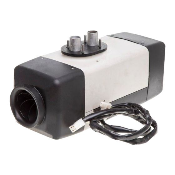 Webasto Air Top 3500 ST D Installation Instructions Manual
