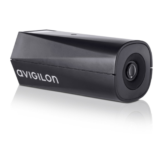 Avigilon 1.0C-H4A-B1 Manuals