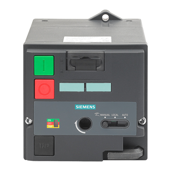 Siemens 3VL9800-3MJ00 Manuals