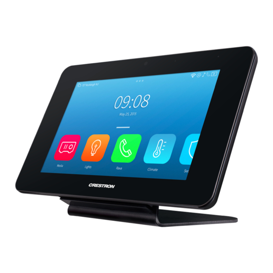 Crestron TST-902 Do Manual