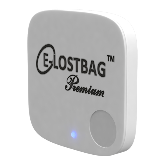 Elbapac E-LOSTBAG Premium Tag User Manual