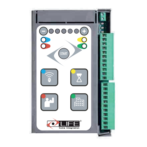 LIFE home integration CT2 24 UNI DL Instructions And Warnings For Installation, Use And Maintenance