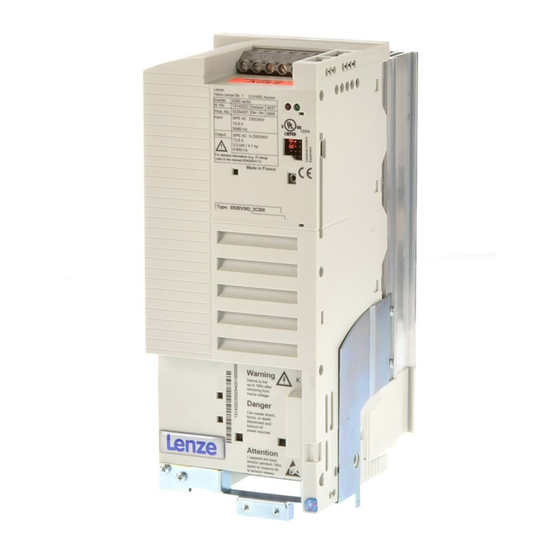Lenze 8200 Mounting Instructions