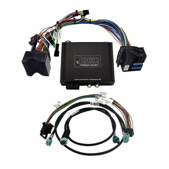 Caraudio-Systems v.LOGiC Intelligent Solution V5-NTG46 Manual
