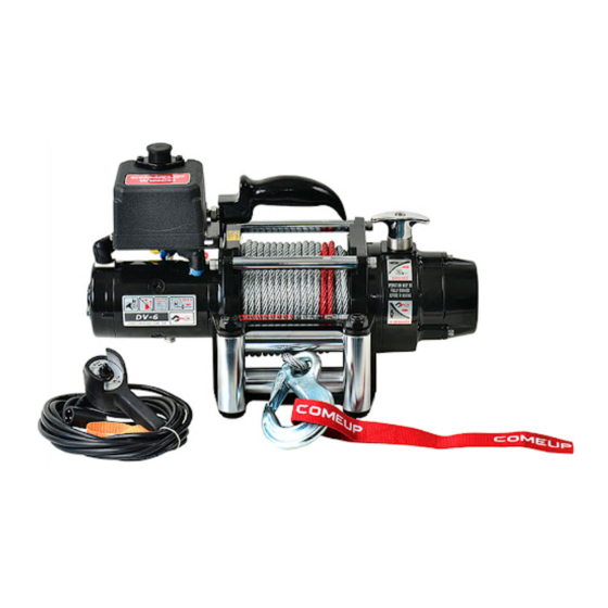 Comeup DV-6 Manual