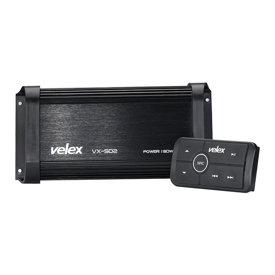 Velex VX502 Manual