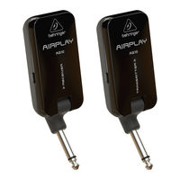Behringer AIRPLAY GUITAR AG10 Quick Start Manual