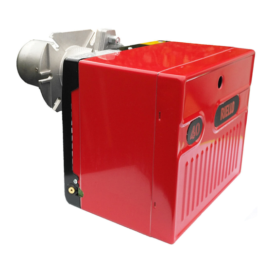 Riello 464T2 Installation, Use And Maintenance Instructions