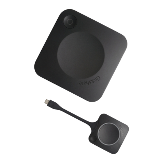 Barco Logitech CX-20 Quick Setup Manual