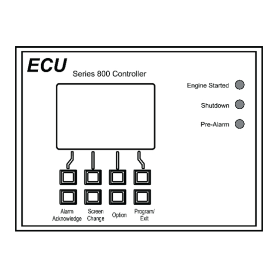 MULTIQUIP ECU800 Series Technical Information