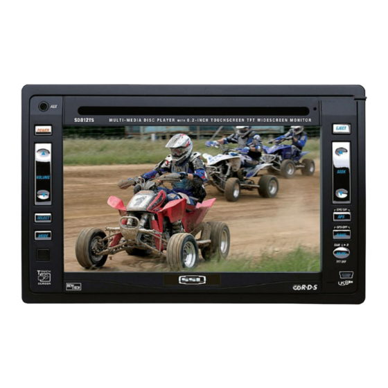 Sound Storm SD812TS User Manual