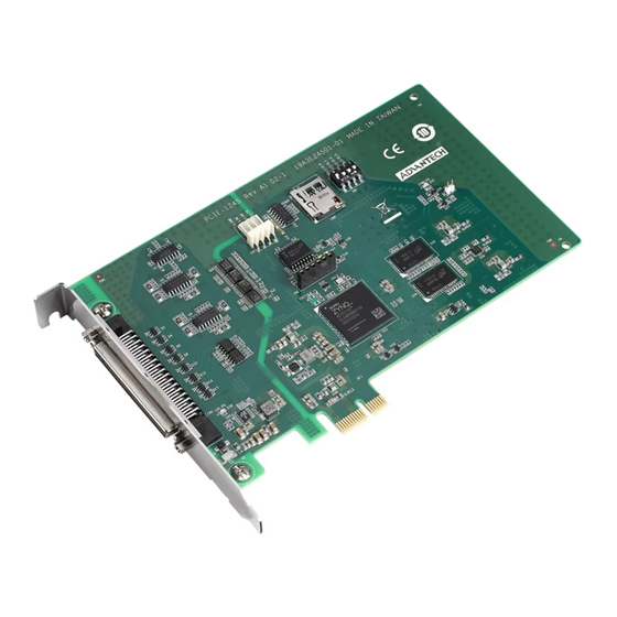 Advantech PCIE-1245 User Manual