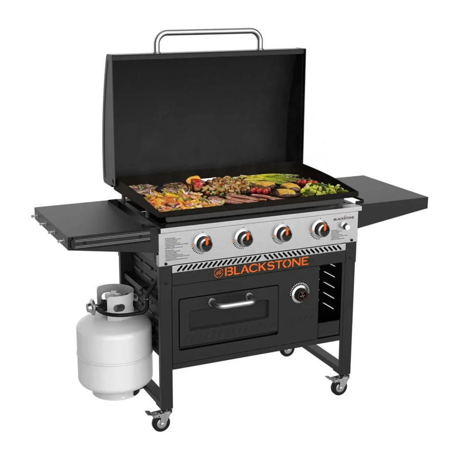 BLACKSTONE 2295 - 36" GRIDDLE PIZZA OVEN Manual