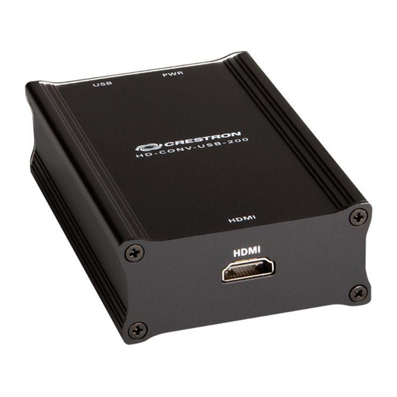 Crestron UC BRKT Series Quick Start Manual