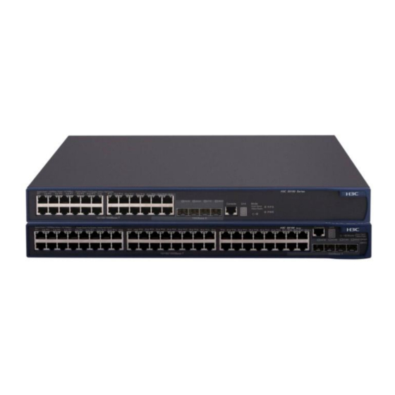 H3C LS-5100-16P-SI-OVS-H3 Configuration