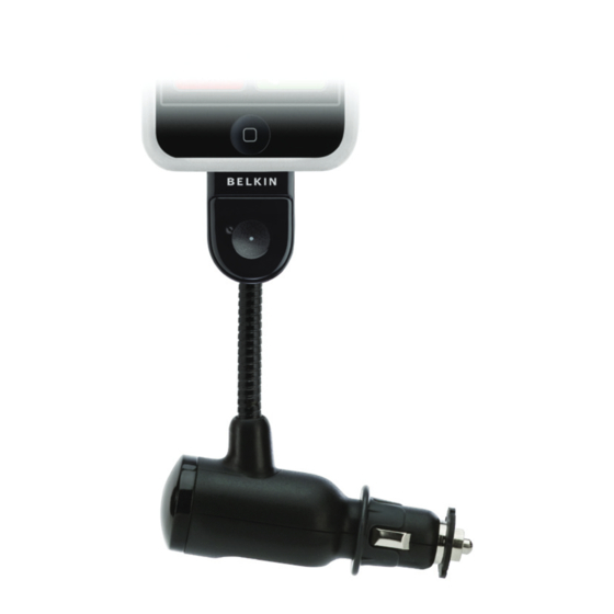 Belkin TuneBase User Manual