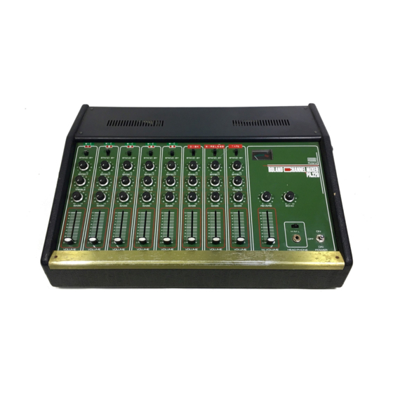 Roland PA-120 Specifications