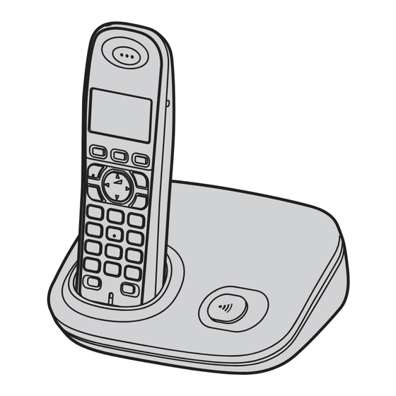 User Manuals: PANASONIC KX-TG7301FX DECT Telephone