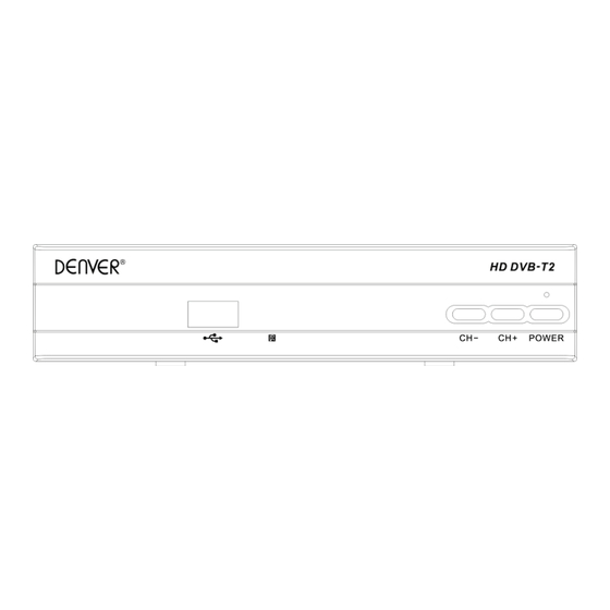 Denver DTB-131 User Manual