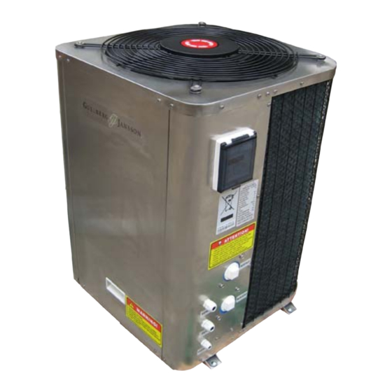 Gullberg Jansson GJPACW1V-20 Installation And Maintenance Manual
