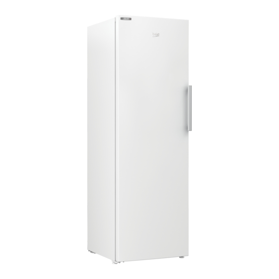 Beko RFNE312L25W Manuals