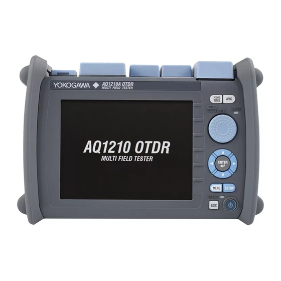 YOKOGAWA AQ1215A User Manual