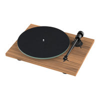 Pro-Ject Audio Systems T1 Series Setup Manual