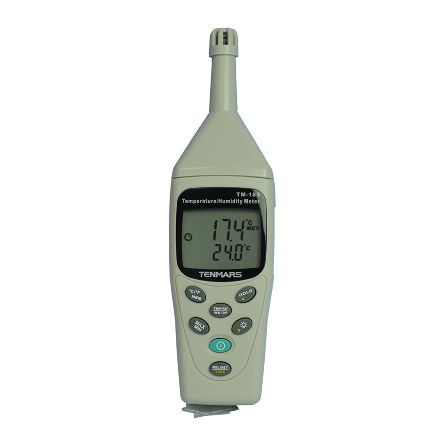 Tenmars TM-183 User Manual