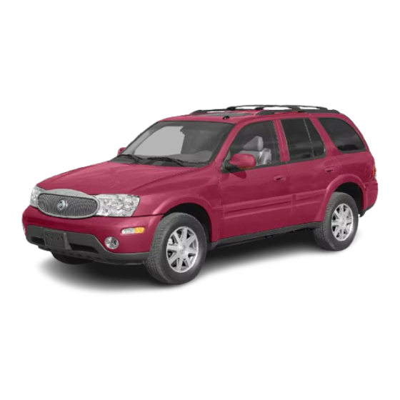 Buick 2005 Rainier Owner's Manual