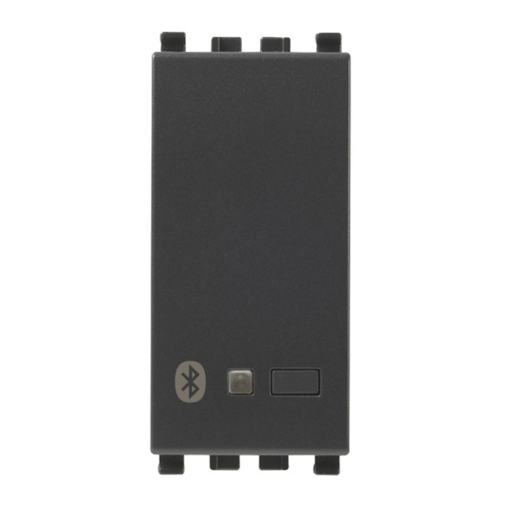 Vimar EIKON 20593 Manual
