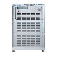 Chroma 61705 Quick Start Manual